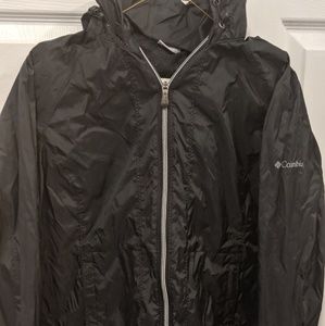 Columbia rain coat